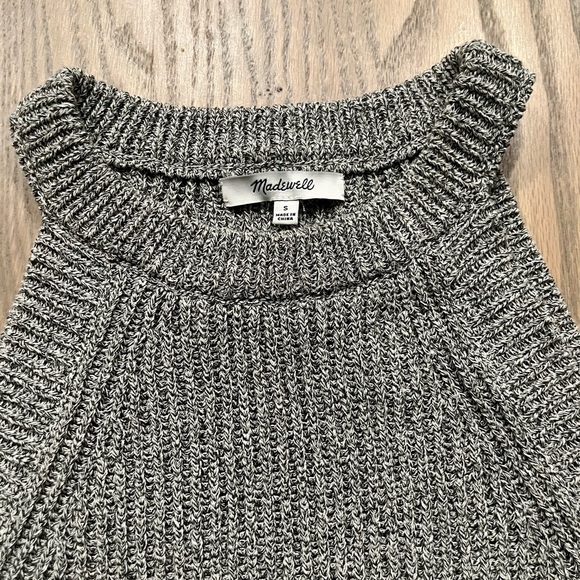 Madewell Valley Sweater-Tank in light grey size small, no flaws - Picture 10 of 12